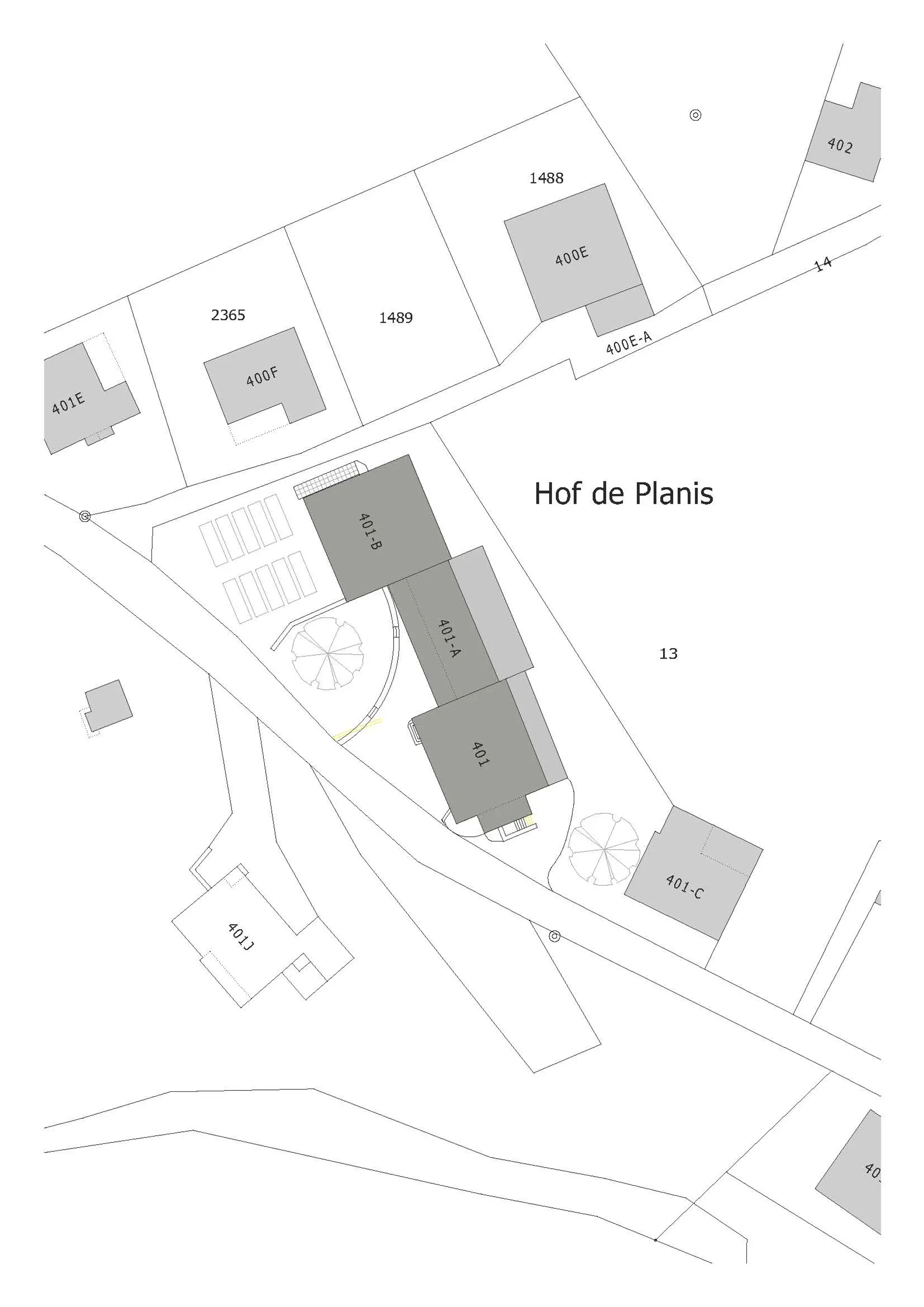 20_Sanierung Umbau_Hof de Planis Seminare und Begegnungen Stels_Situation